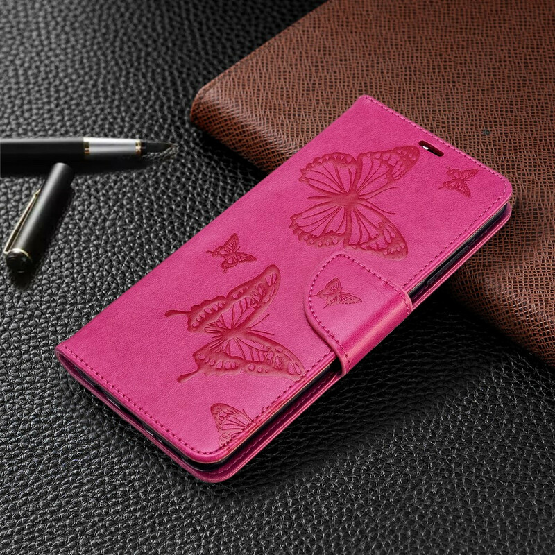 Case Samsung Galaxy A51 Butterflies in Flight with Strap