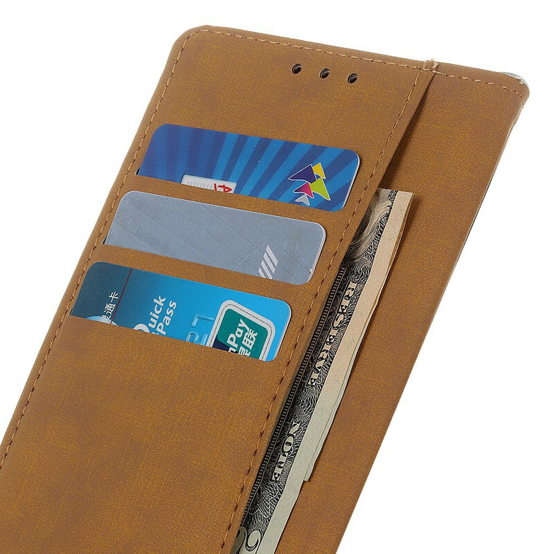 Cover Samsung Galaxy Note 10 Lite Simili Cuir Classe 1