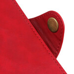 Cover Samsung Galaxy Note 10 Lite Simili Cuir Bouton