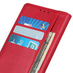 Cover Samsung Galaxy Note 10 Lite Simili Cuir Bouton