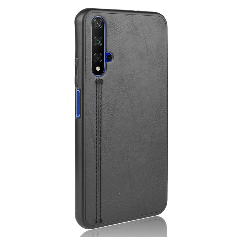 Case Honor 20 / Huawei Nova 5T Style Cuir Coutures