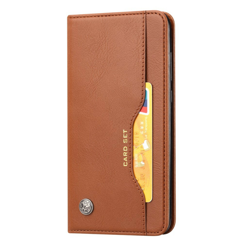 Flip Cover Samsung Galaxy A51 Simili Cuir Porte-Cartes