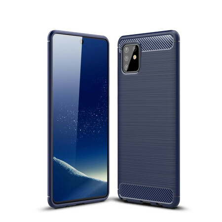 Samsung Galaxy Note 10 Lite Brushed Carbon Fiber Case