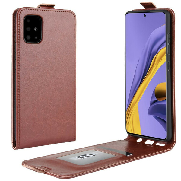 Case Samsung Galaxy A51 Foldable Leather Effect