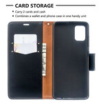 Case Samsung Galaxy A51 Lychee Oblique Flap