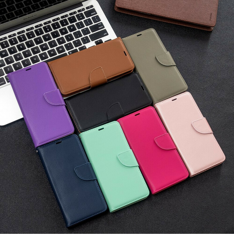 Case Samsung Galaxy A51 Lychee Oblique Flap