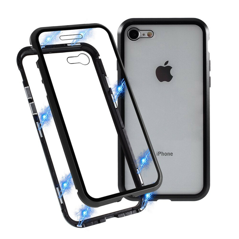 iPhone 8 / 7 Metal and Tempered Glass Case