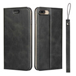 Flip Cover iPhone 8 Plus / 7 Plus Leatherette with Strap