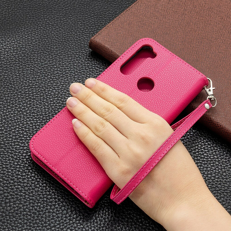 Xiaomi Redmi Note 8T Case Lychee Oblique Flap