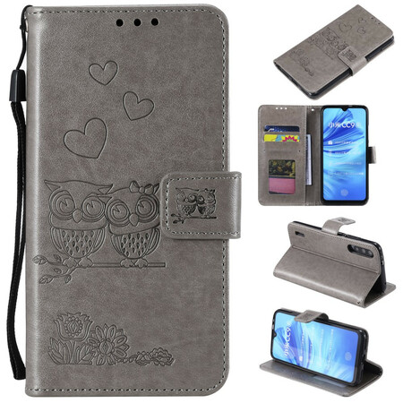 Xiaomi Mi A3 Lover's Owl Lanyard Case
