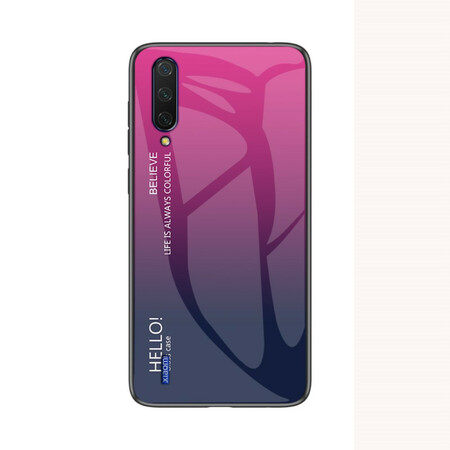 Xiaomi Mi A3 Tempered Glass Case Hello