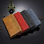 Flip Cover Xiaomi Redmi K30 Leather Effect Vintage Stylish