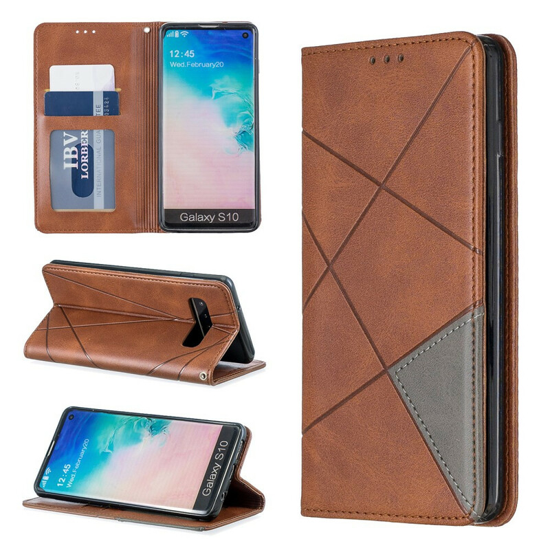 Flip Cover Samsung Galaxy S10 Style Artiste