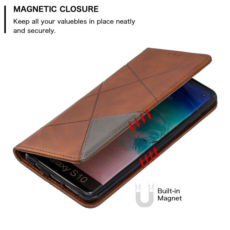 Flip Cover Samsung Galaxy S10 Style Artiste