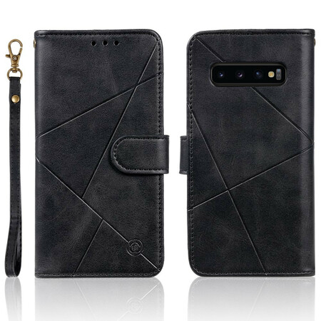 Cover Samsung Galaxy S10 Simili Cuir Losanges