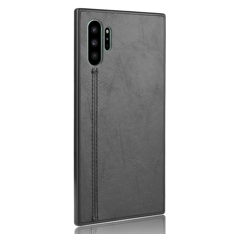 Samsung Galaxy Note 10 Plus Leather Style Case Stitching