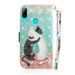 Case Huawei P Smart 2019 Friends Cats with Strap
