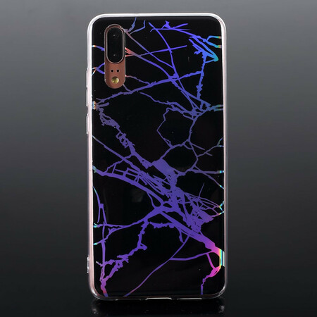 Case Huawei P20 Marbre Laser