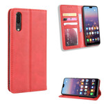 Flip Cover Huawei P20 Leather Effect Vintage Stylish