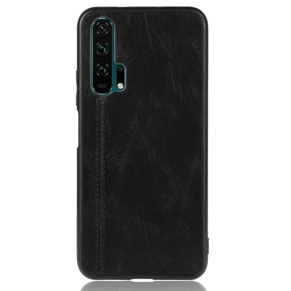 Case Honor 20 Pro Style Cuir Coutures
