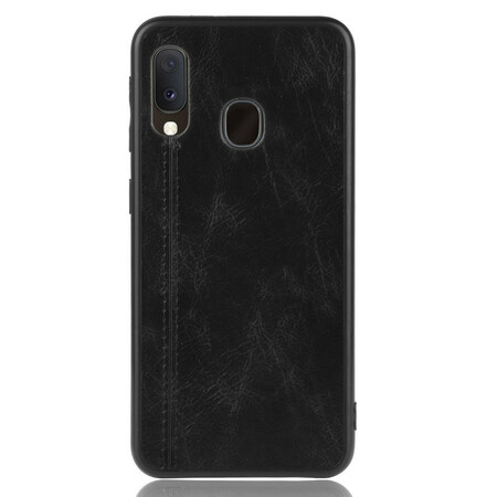 Samsung Galaxy A20e Leather effect Seam case