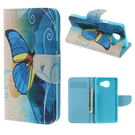 Case Samsung Galaxy A5 2016 Butterfly Color