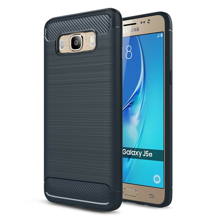 Samsung Galaxy J5 2016 Brushed Carbon Fiber Case