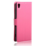 Cover Sony Xperia XA Simili Cuir Lychee Baby Colors