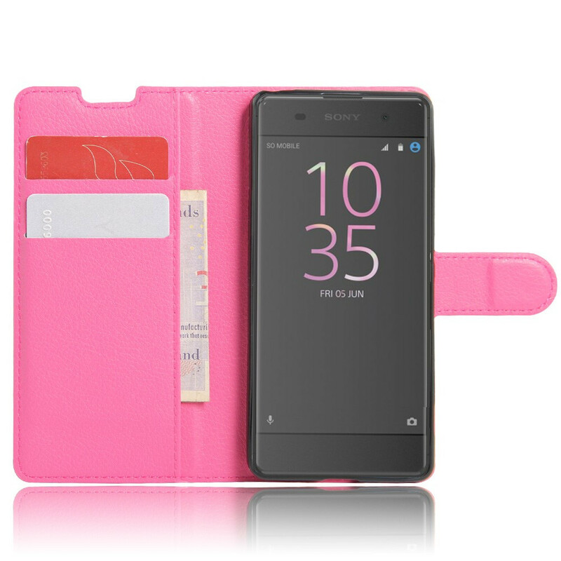 Cover Sony Xperia XA Simili Cuir Lychee Baby Colors