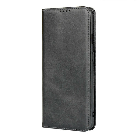 Flip Cover OnePlus 7T Premium Simili Cuir Coutures