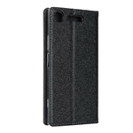 Flip Cover Sony Xperia XZ1 Style Soft Leather with Strap