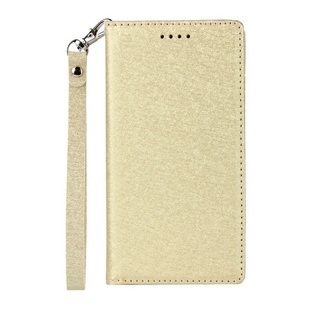 Flip Cover Sony Xperia XZ2 Style Soft Leather with Strap