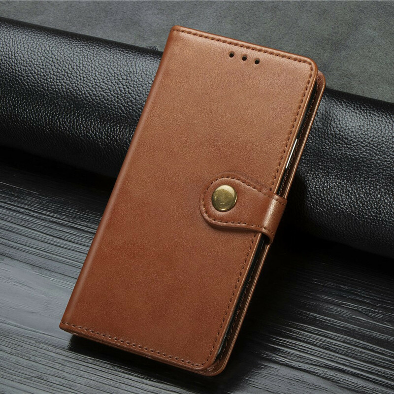Samsung Galaxy S10e Leatherette Case with Vintage Clasp
