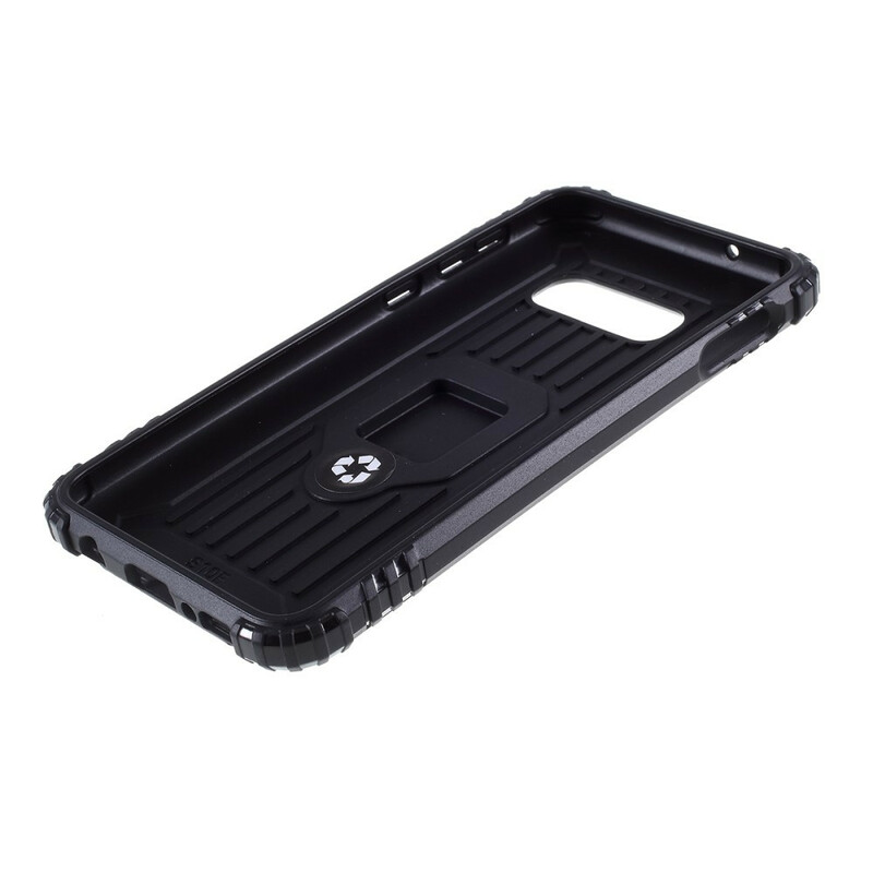 Samsung Galaxy S10e Ring and Carbon Fiber Case