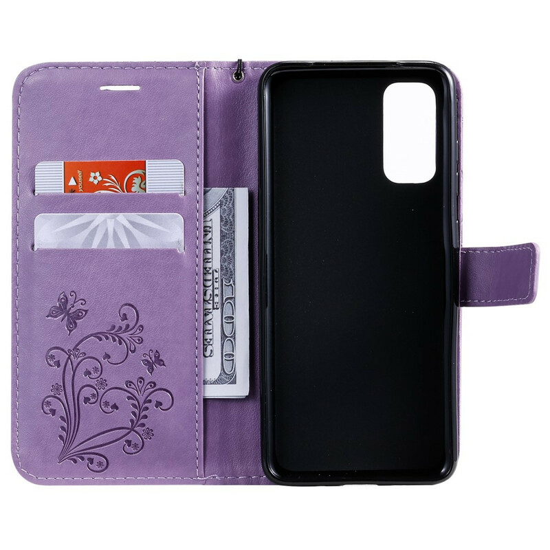 Samsung Galaxy S20 Giant Butterflies Strap Case