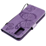 Samsung Galaxy S20 Giant Butterflies Strap Case