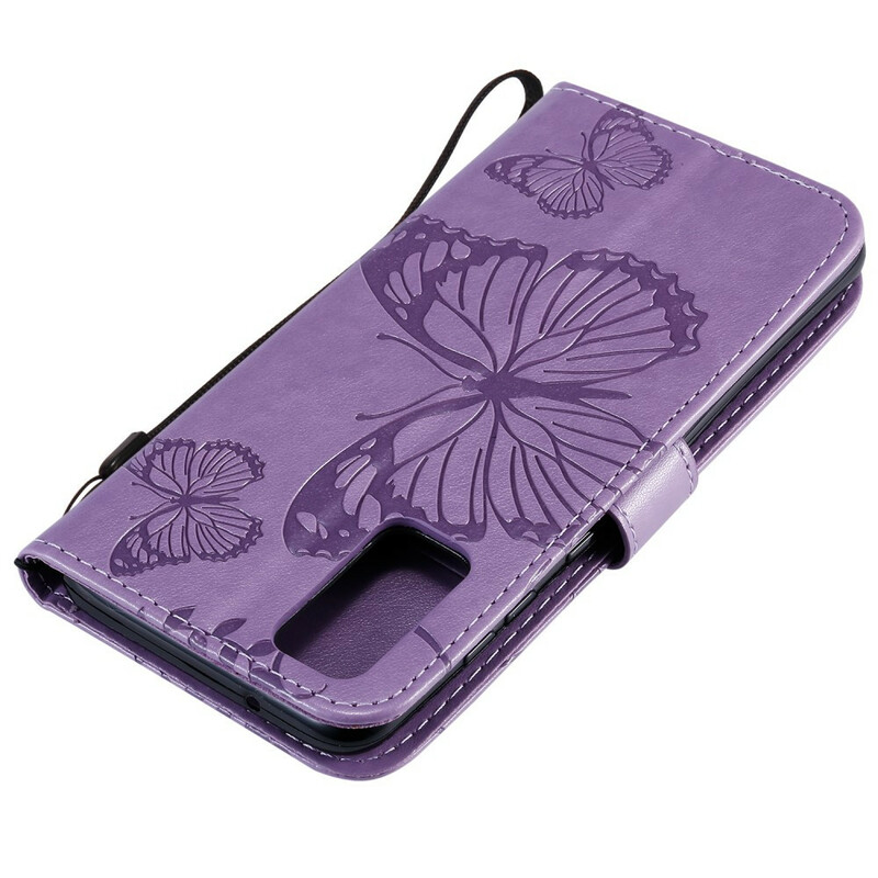 Samsung Galaxy S20 Giant Butterflies Strap Case