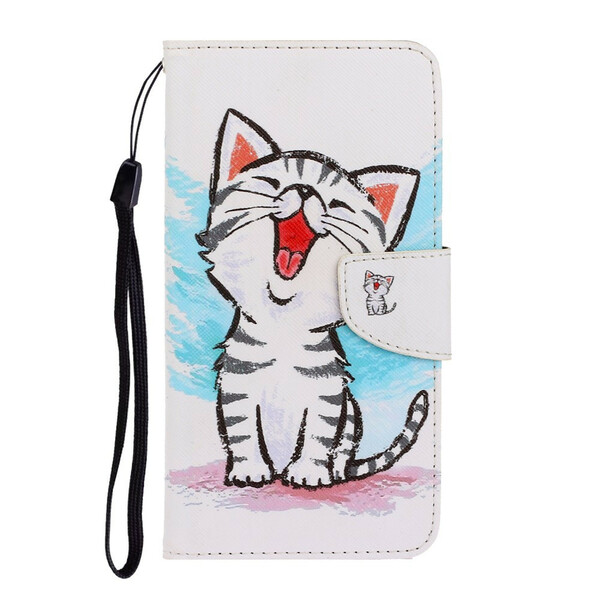 Samsung Galaxy S20 Kitten Color Strap Case