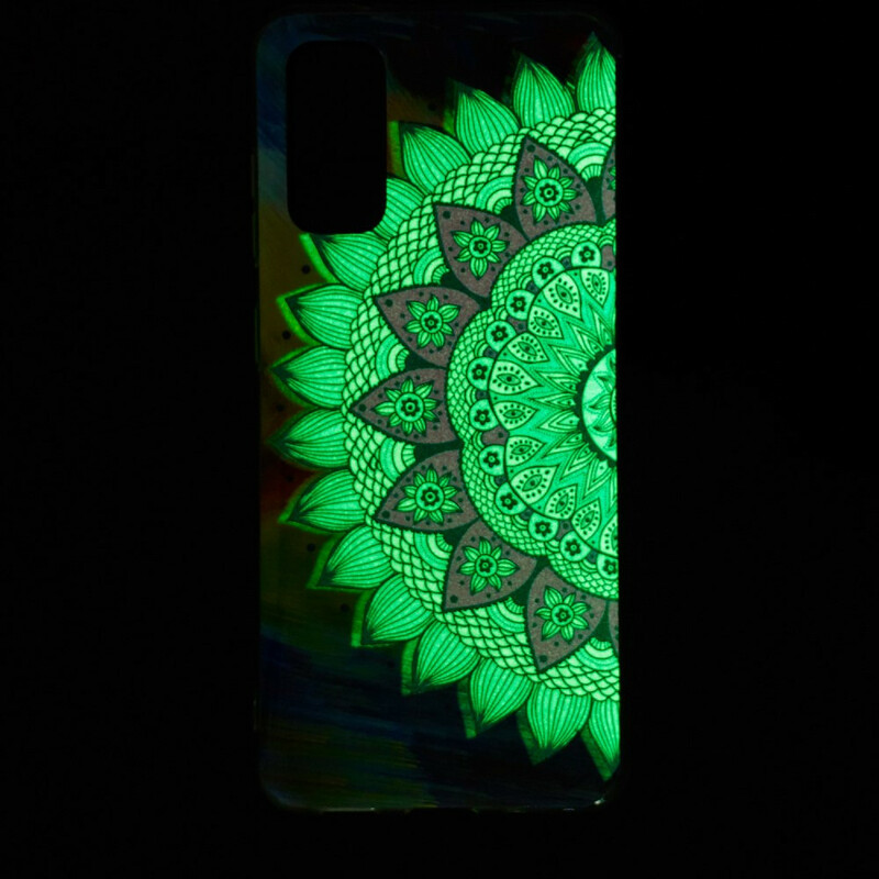 Samsung Galaxy S20 Case Mandala Colorful Fluorescent
