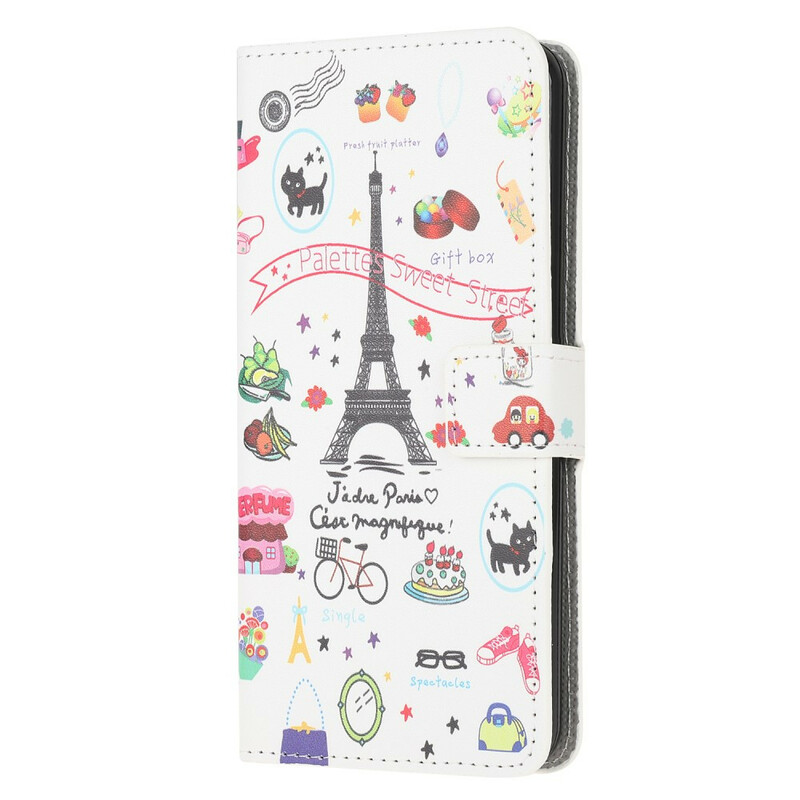 Samsung Galaxy A71 Case I love Paris
