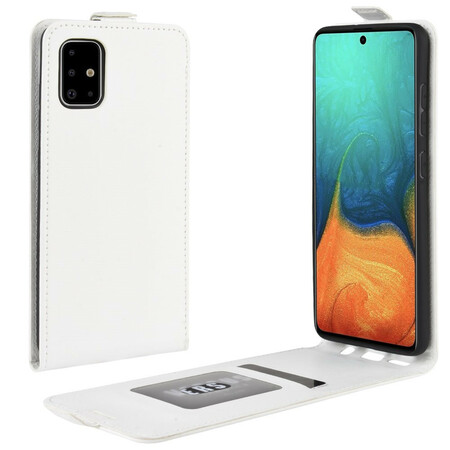 Case Samsung Galaxy A71 Foldable Leather Effect