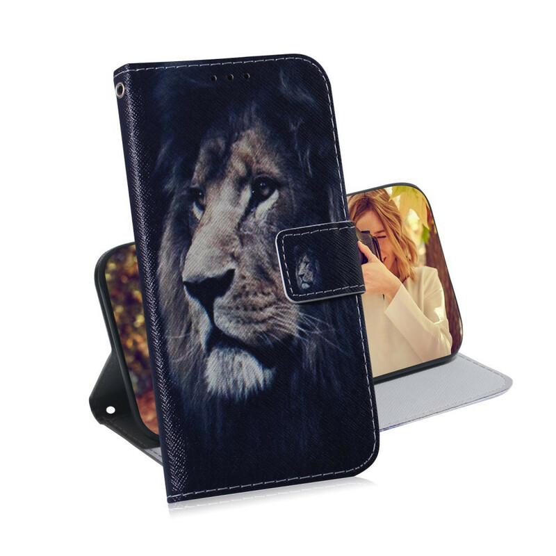 Cover Samsung Galaxy A71 Dreaming Lion