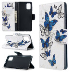 Case Samsung Galaxy A71 Butterflies