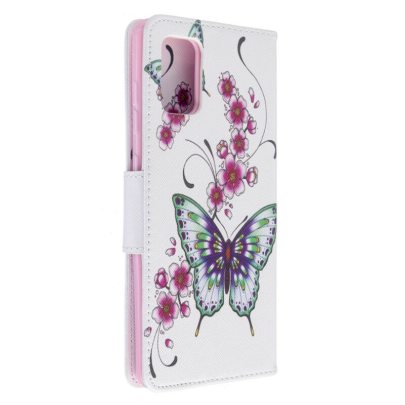 Case Samsung Galaxy A71 Butterflies