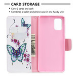 Case Samsung Galaxy A71 Butterflies