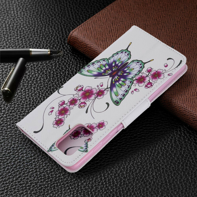 Case Samsung Galaxy A71 Butterflies