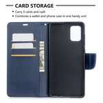 Samsung Galaxy A71 Case Smooth Oblique Flap