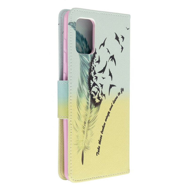 Cover Samsung Galaxy A71 Learn To Fly