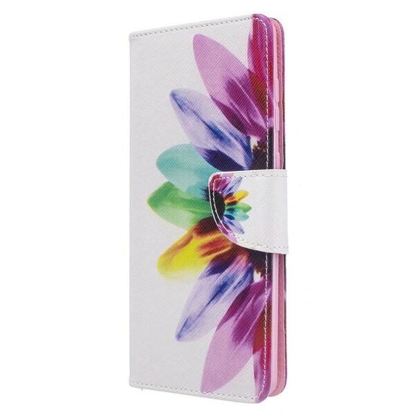 Cover Samsung Galaxy A71 Fleur Aquarelle