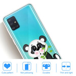 Case Samsung Galaxy A71 Transparent Panda Sad